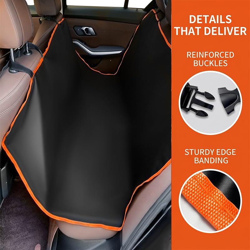 Housse de siège d'auto imperméable pour chien
