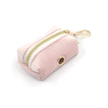 Velvet poop bag dispenser
