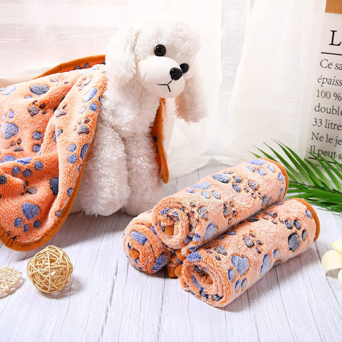 Couverture polaire pour chien et chat