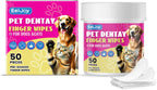 Lingettes dentaires doigtier pour animaux
