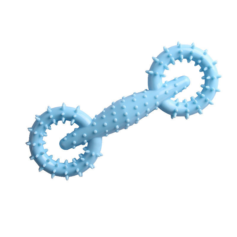 Rubber chew ring for dogs