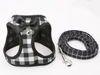 Harnais-veste pour chat noir