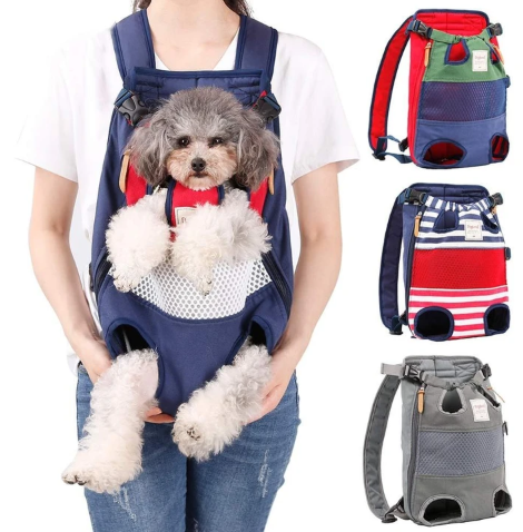Sac de transport ventral pour chat et petit chien