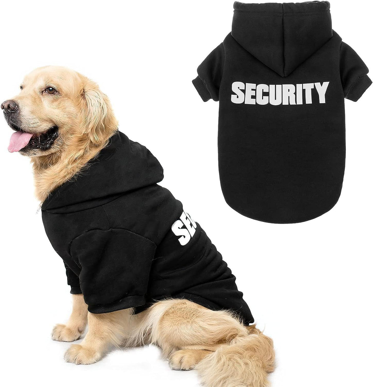 Chandail à capuchon doublé pour chien