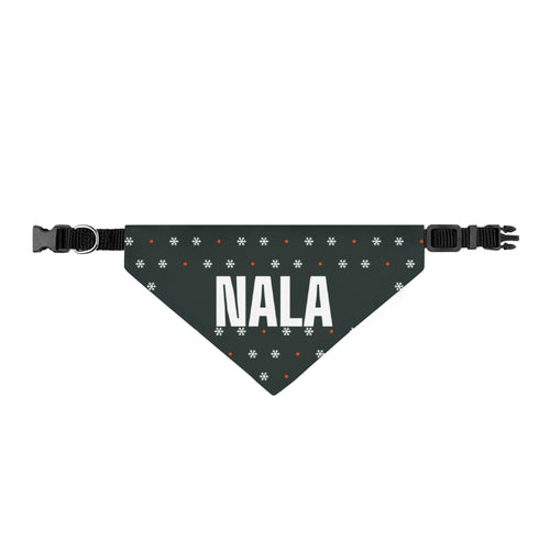 Bandana personnalisé au nom de ton animal