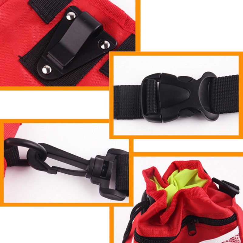 Sac à gâteries de promenade