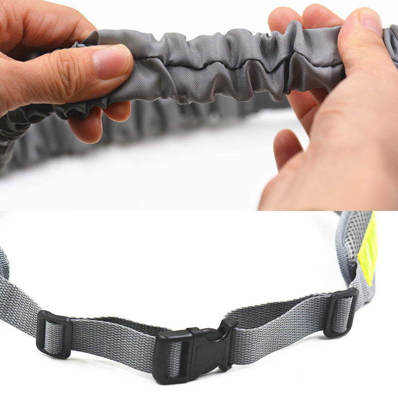 Laisse mains libres avec ceinture