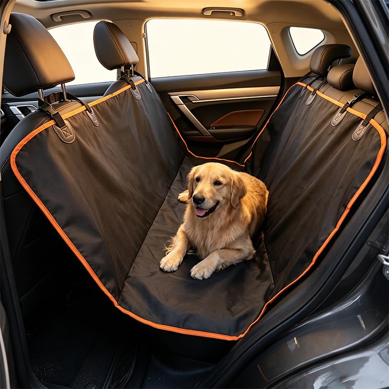 Housse de siège d'auto imperméable pour chien