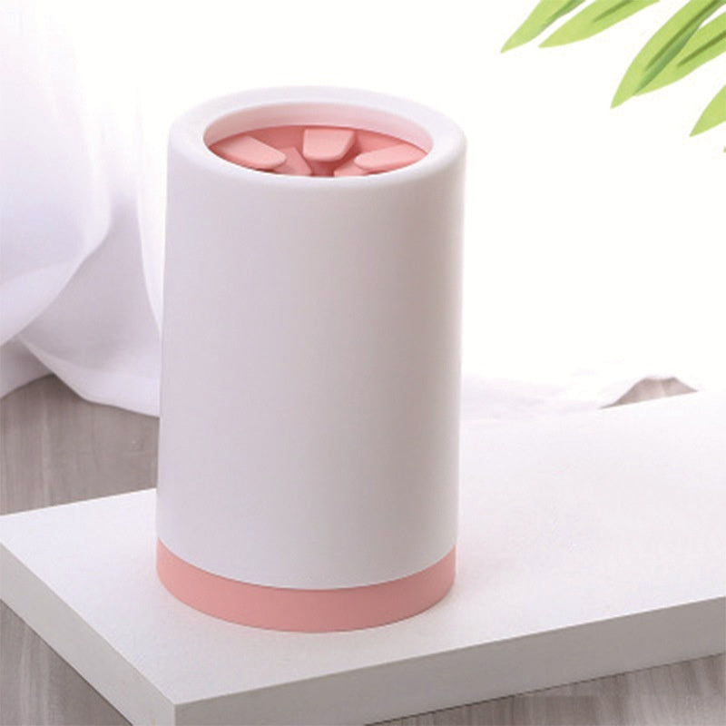 Pink paw cleaner