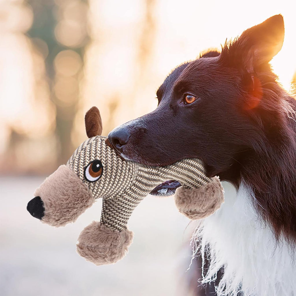 Peluche couineuse pour chien