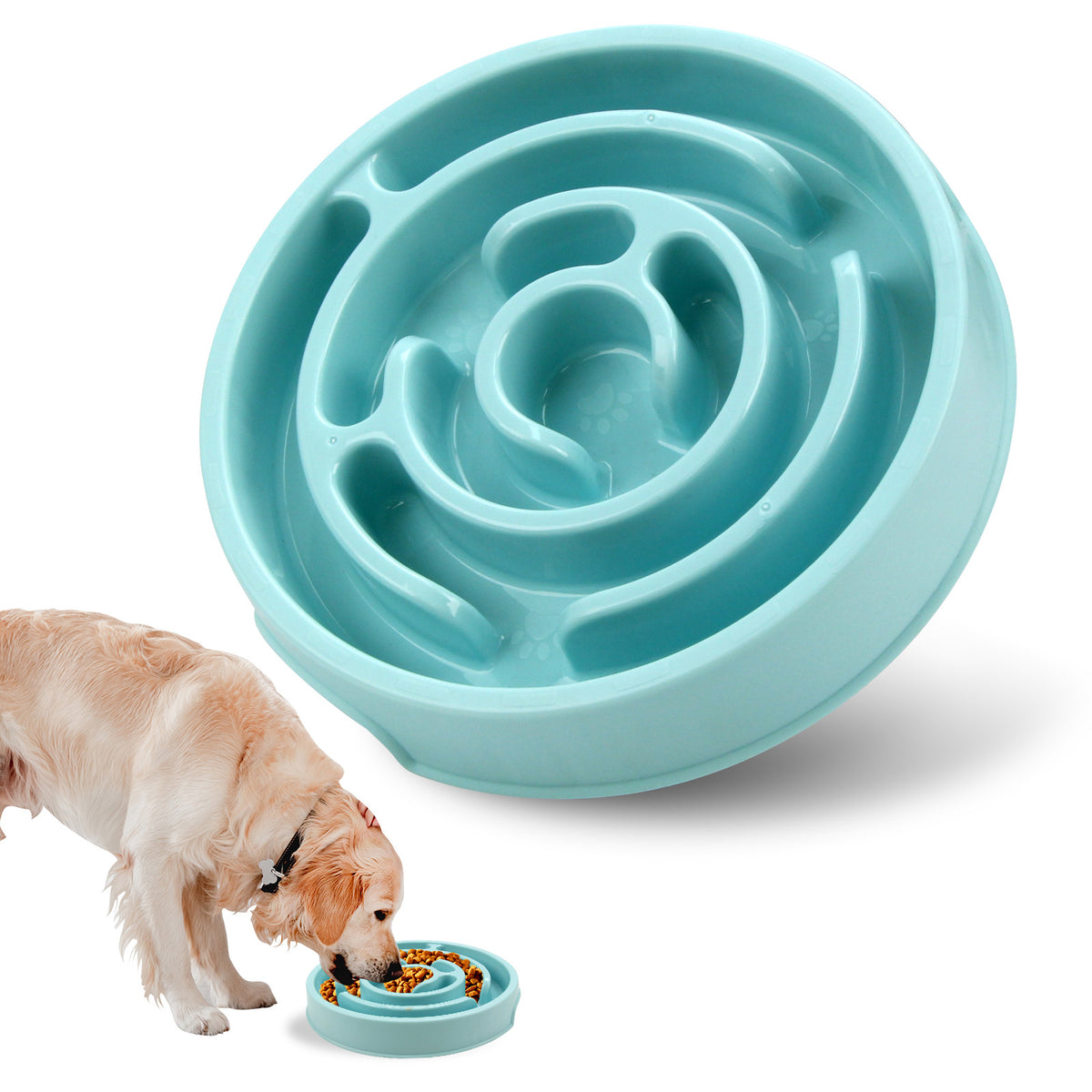 Gamelle anti-glouton en silicone