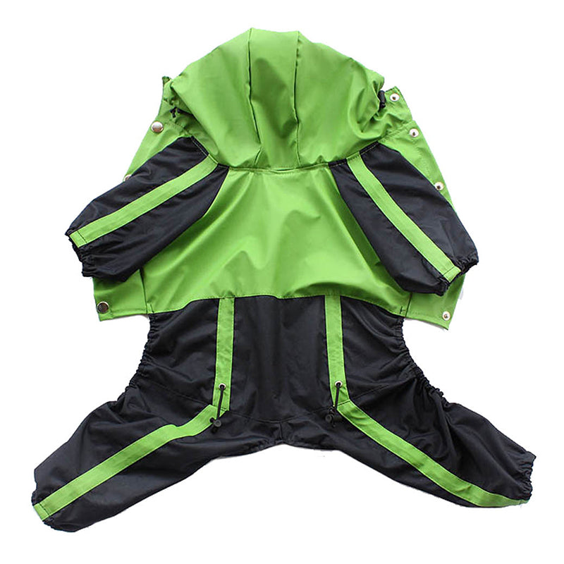 Imperméable pour chien, vert