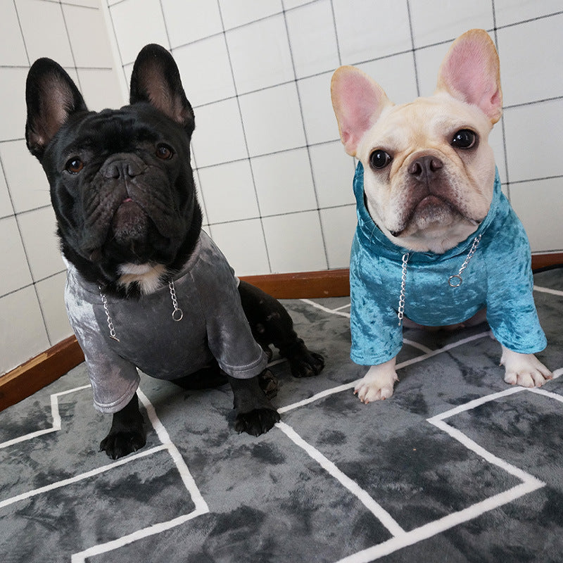 Kangourou en molleton pour chien