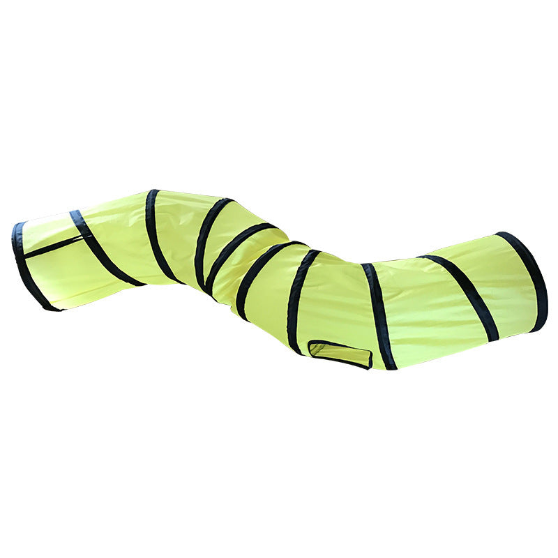 S-shaped cat tunnel