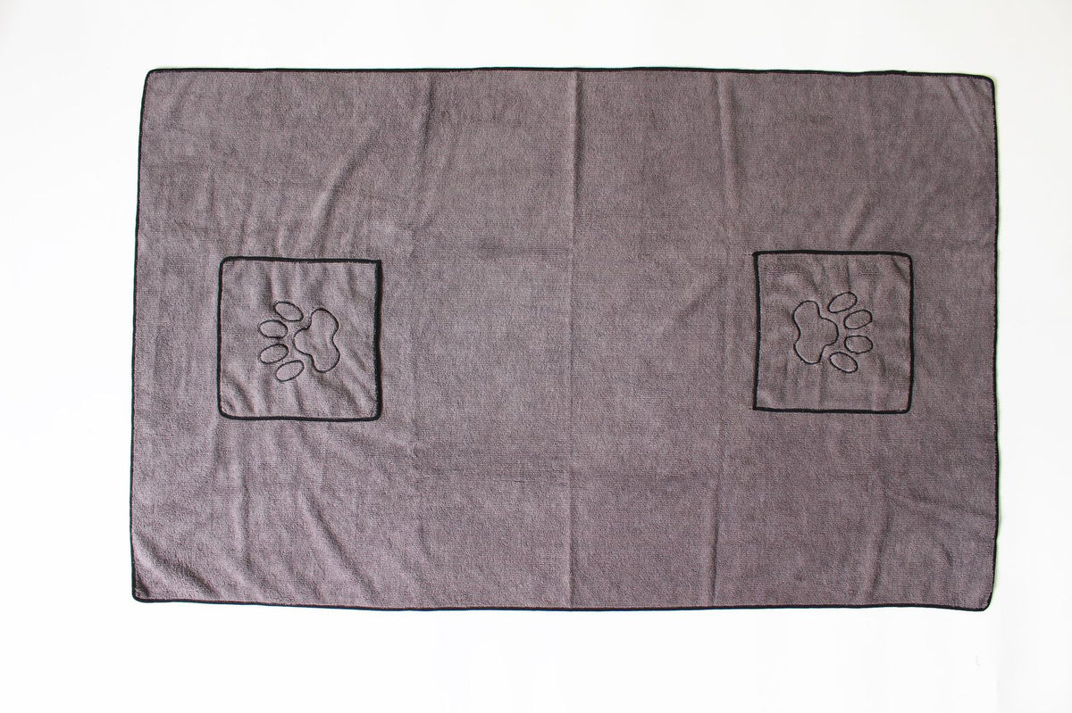 Serviette microfibre, détail