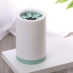 Mint green paw cleaner
