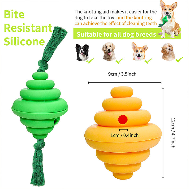Dog rope ball
