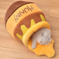 Lit pot de miel pour chat