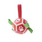 Christmas dog ball with straps