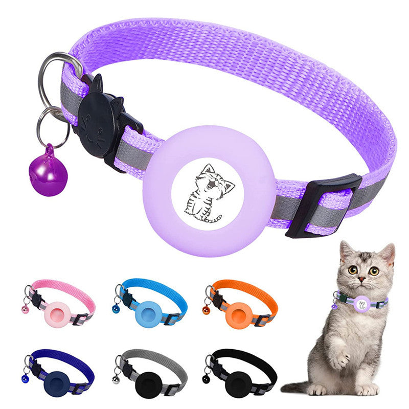 Collier pour chat avec étui AirTag