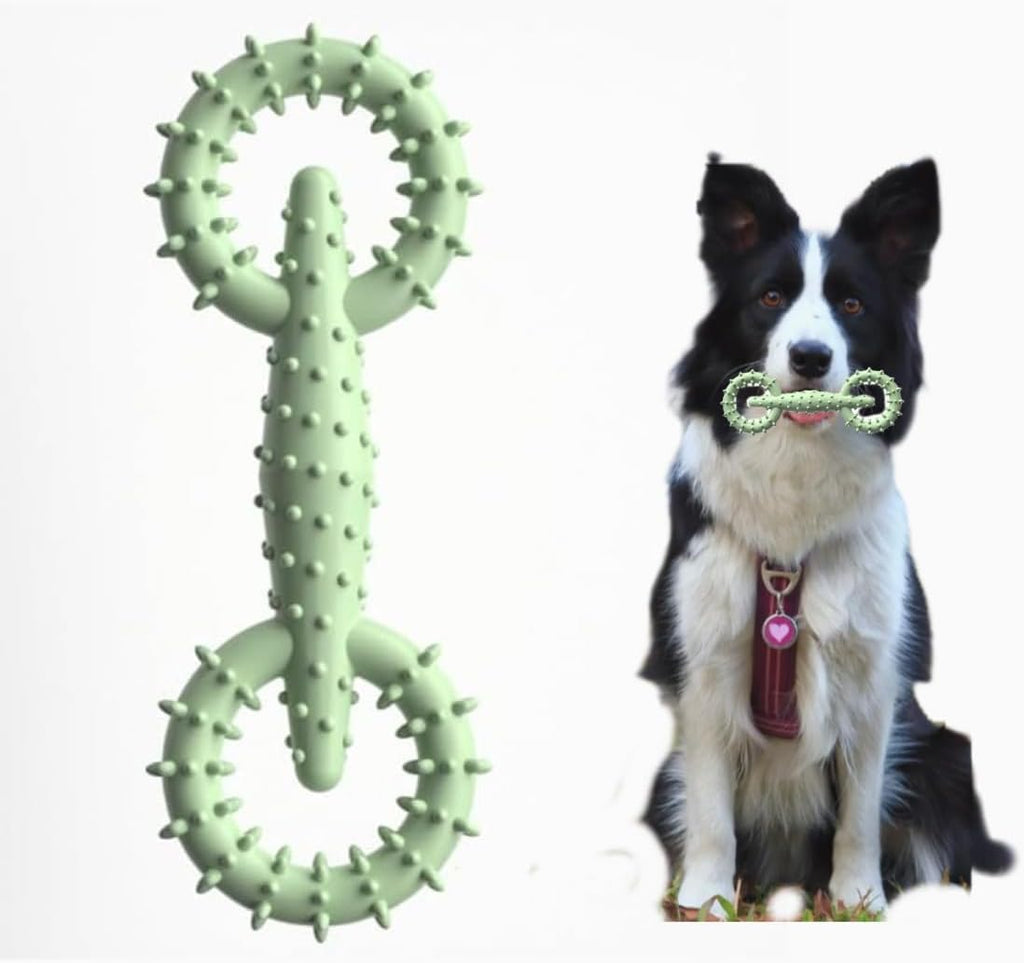 Rubber chew ring for dogs