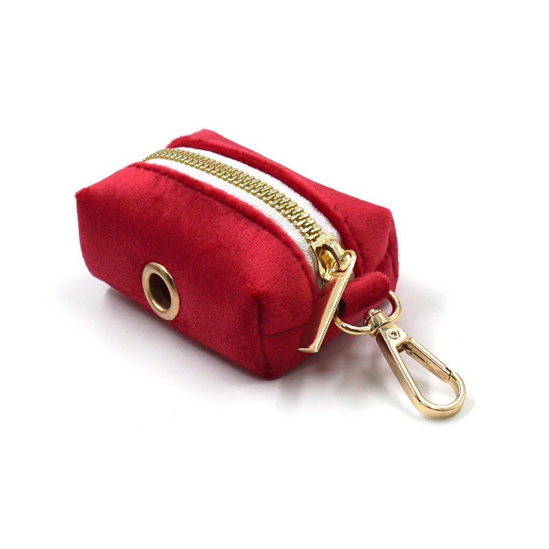 Distributeur de sacs en velours
