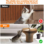 Griffoir-lit rond pliable en carton pour chat