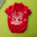 Pull de Noël, motif renne