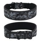 Reflective camo collar