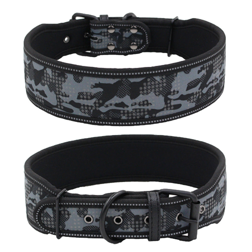 Collier réfléchissant camouflage
