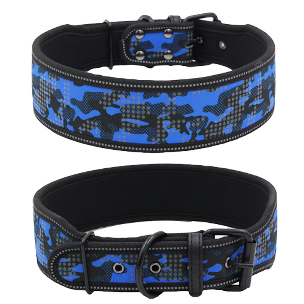 Reflective camo collar