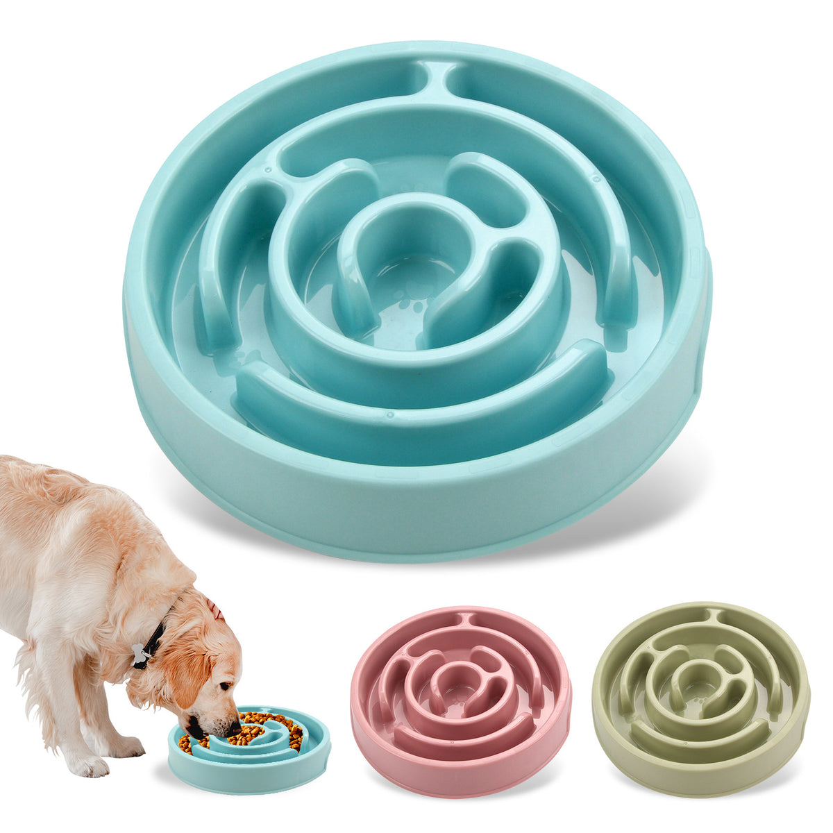 Gamelle anti-glouton en silicone
