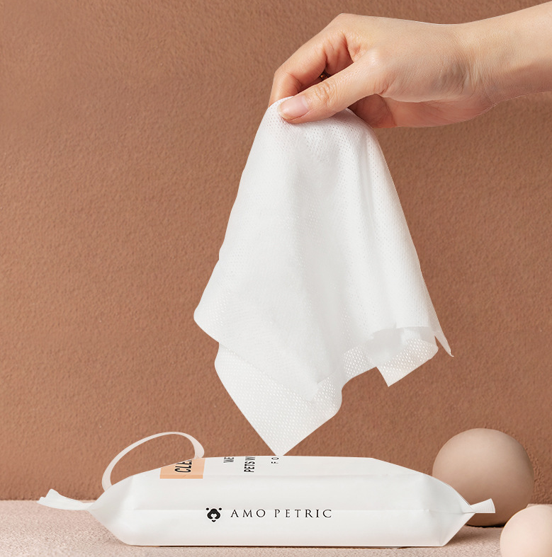 Lingettes nettoyantes pour animaux