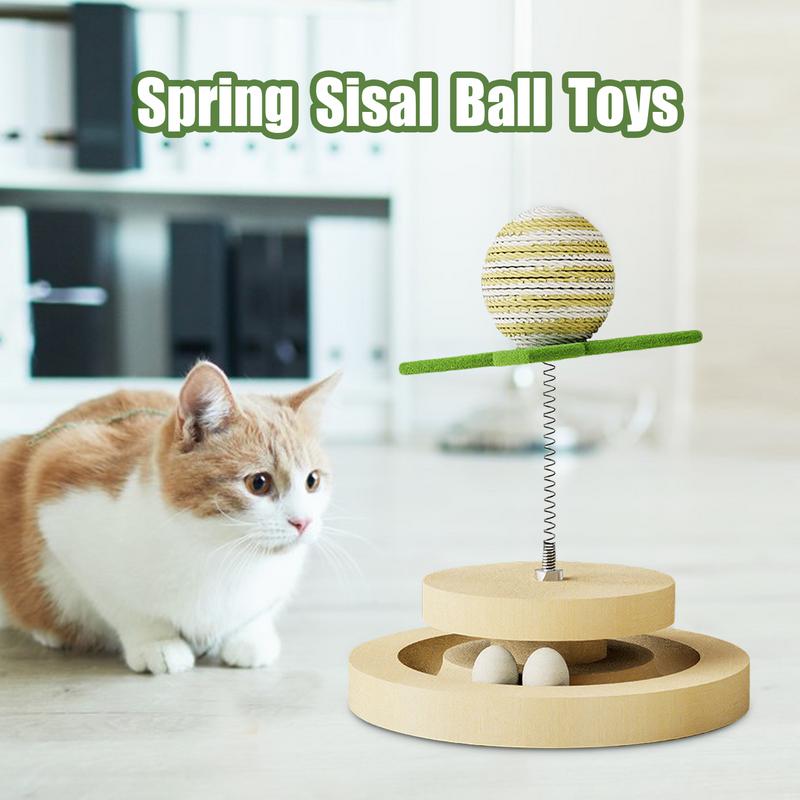 Ressort-griffoir en sisal pour chat