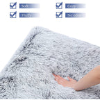 Matelas en mousse mémoire et peluche pour chien